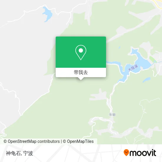 神龟石地图