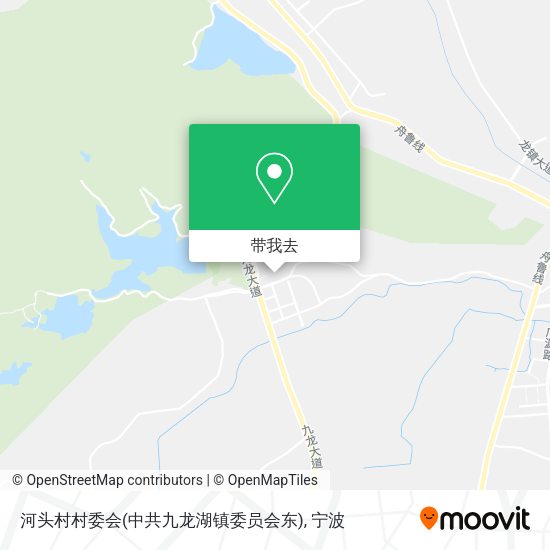 河头村村委会(中共九龙湖镇委员会东)地图