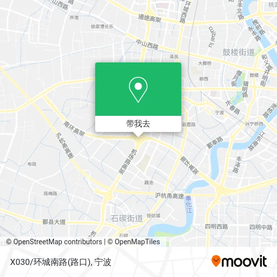 X030/环城南路(路口)地图
