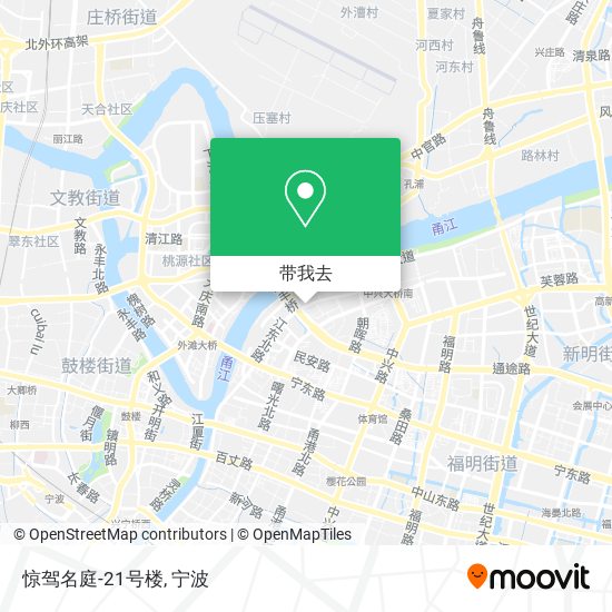 惊驾名庭-21号楼地图