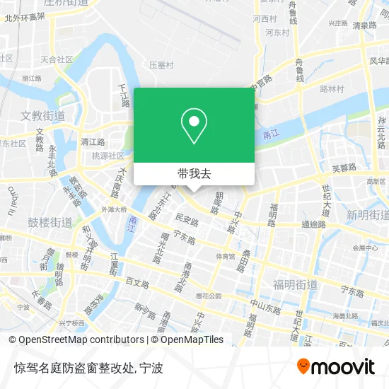 惊驾名庭防盗窗整改处地图
