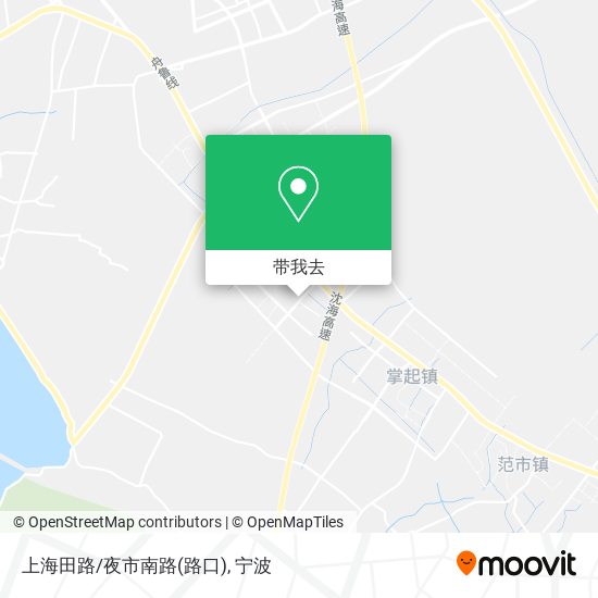 上海田路/夜市南路(路口)地图