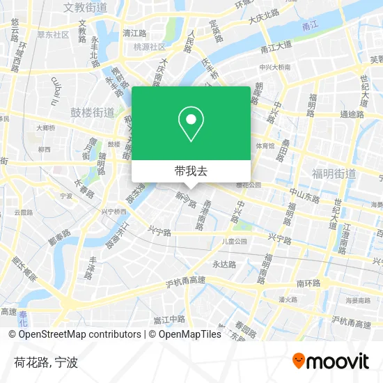 荷花路地图