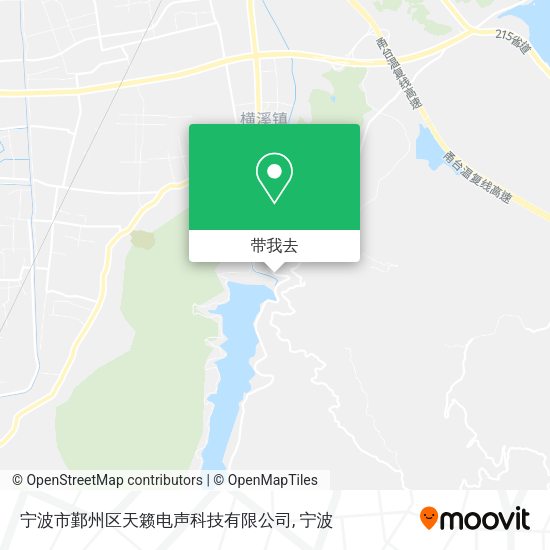 宁波市鄞州区天籁电声科技有限公司地图