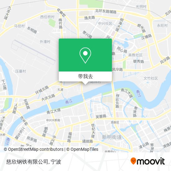 慈欣钢铁有限公司地图