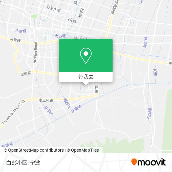 白彭小区地图