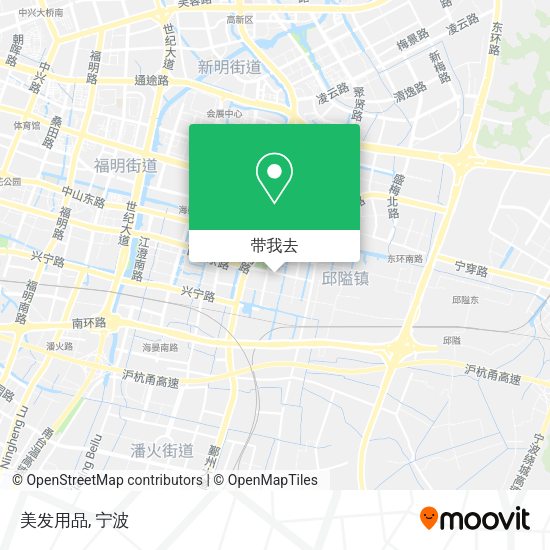 美发用品地图