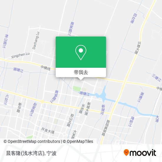晨客隆(浅水湾店)地图