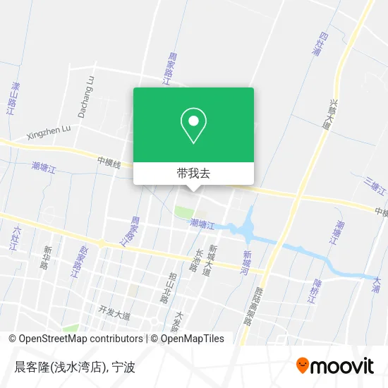 晨客隆(浅水湾店)地图