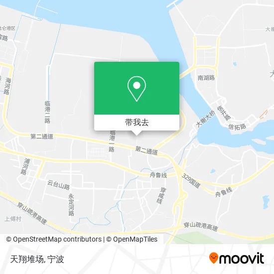 天翔堆场地图