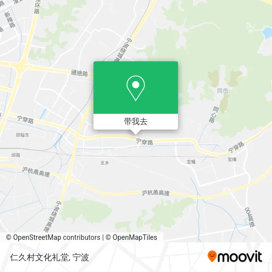 仁久村文化礼堂地图