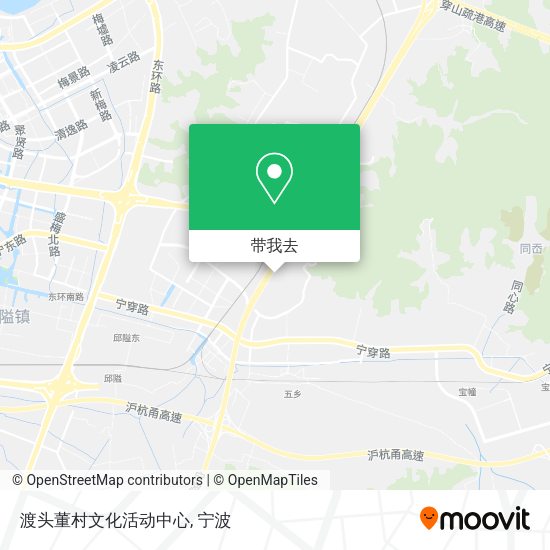 渡头董村文化活动中心地图