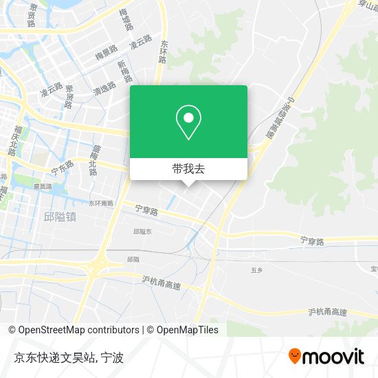 京东快递文昊站地图