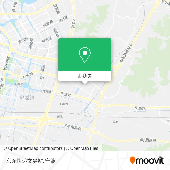 京东快递文昊站地图