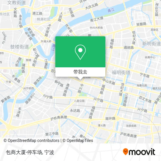包商大厦-停车场地图