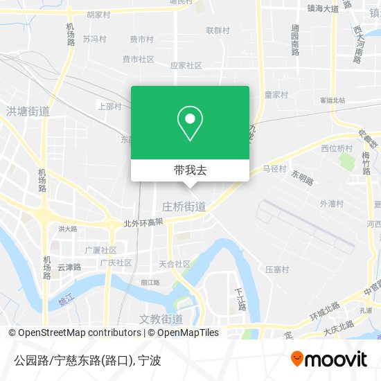 公园路/宁慈东路(路口)地图