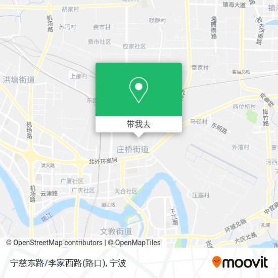 宁慈东路/李家西路(路口)地图