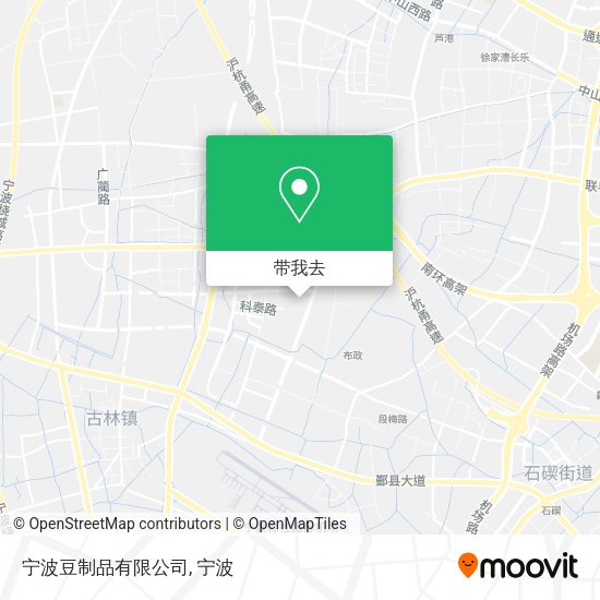 宁波豆制品有限公司地图