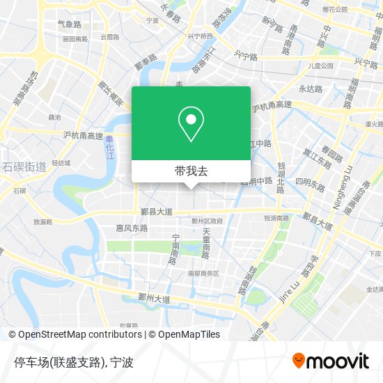 停车场(联盛支路)地图