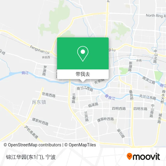 锦江华园(东1门)地图