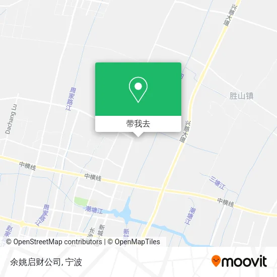 余姚启财公司地图