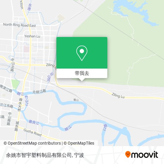 余姚市智宇塑料制品有限公司地图