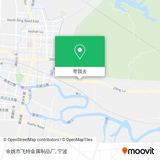 余姚市飞特金属制品厂地图