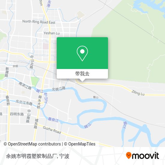 余姚市明霞塑胶制品厂地图