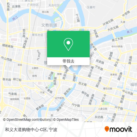 和义大道购物中心-C区地图