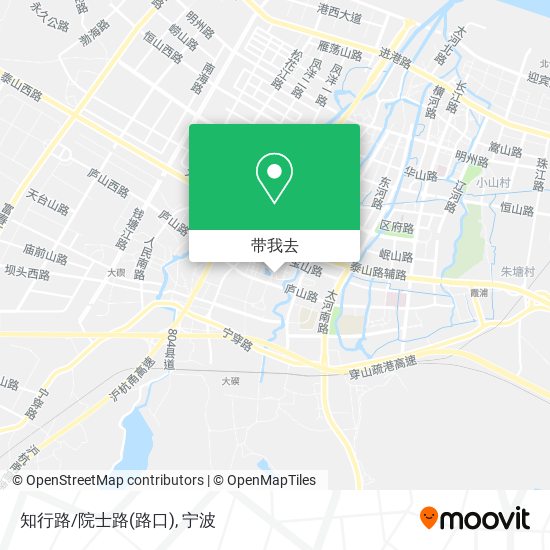 知行路/院士路(路口)地图