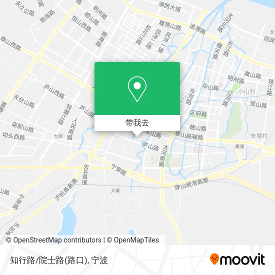 知行路/院士路(路口)地图
