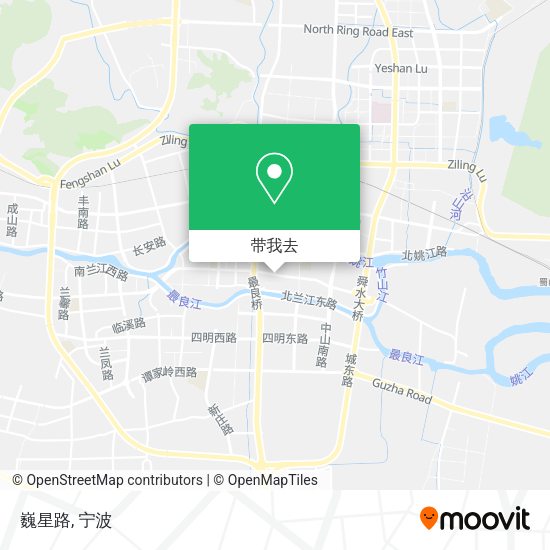 巍星路地图