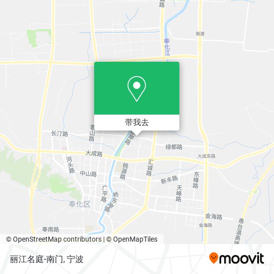 丽江名庭-南门地图