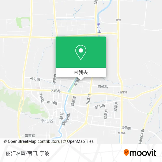 丽江名庭-南门地图