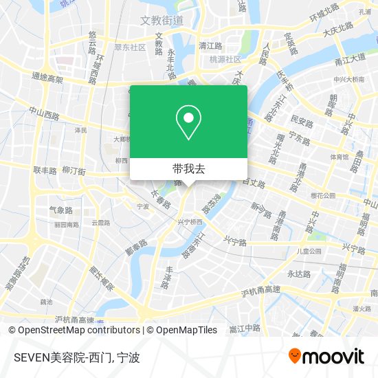 SEVEN美容院-西门地图