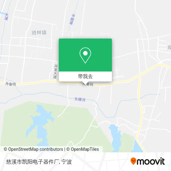 慈溪市凯阳电子器件厂地图