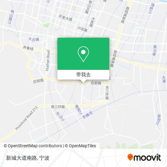 新城大道南路地图