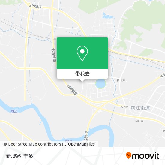 新城路地图
