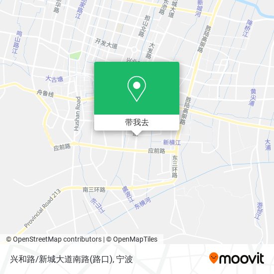兴和路/新城大道南路(路口)地图