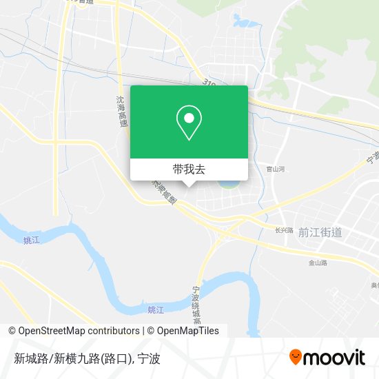 新城路/新横九路(路口)地图