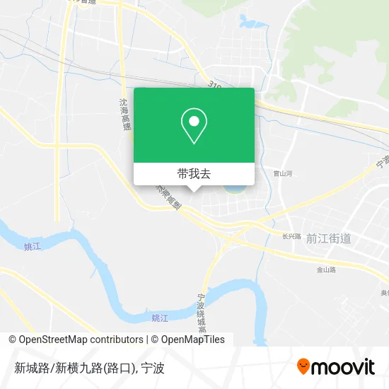 新城路/新横九路(路口)地图