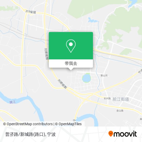 普济路/新城路(路口)地图