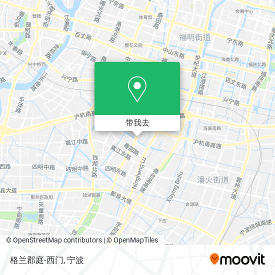格兰郡庭-西门地图