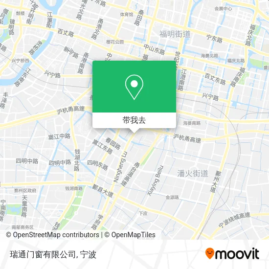 瑞通门窗有限公司地图