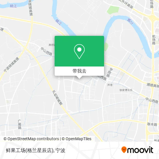 鲜果工场(格兰星辰店)地图