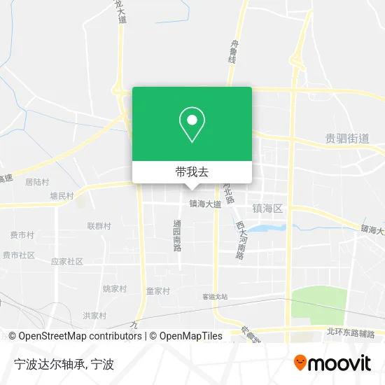 宁波达尔轴承地图