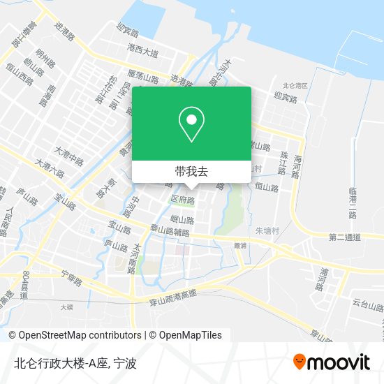 北仑行政大楼-A座地图