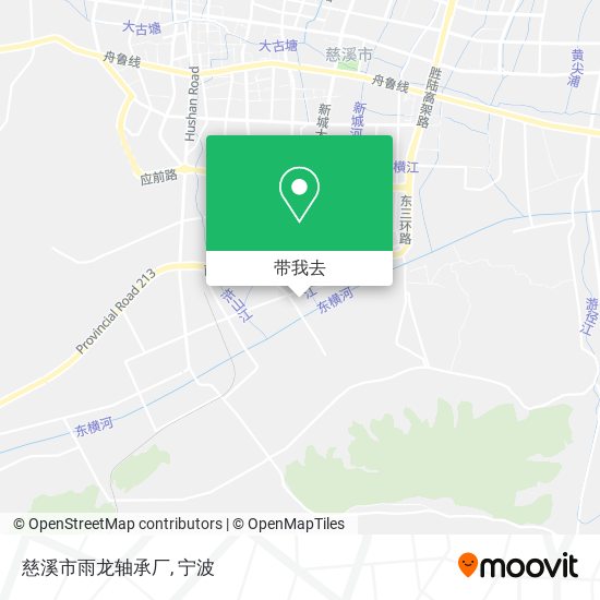 慈溪市雨龙轴承厂地图