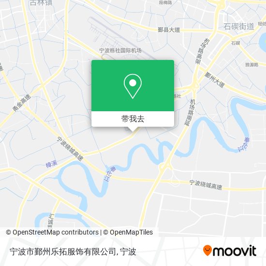 宁波市鄞州乐拓服饰有限公司地图