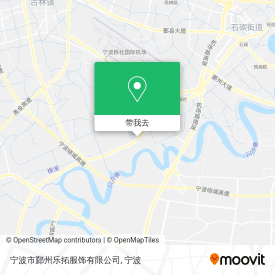 宁波市鄞州乐拓服饰有限公司地图